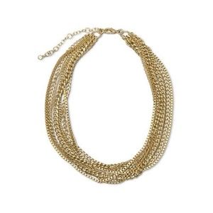 NWT cabi Dream Weaver Necklace (2257); OS; Gold